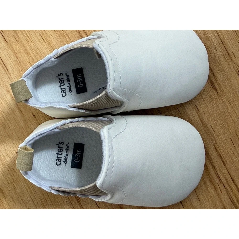 Carters Child of Mine Infant Shoes Bundle of 2 pairs 0-3M